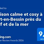 Maison Calme Et Cosy A Port-en-bessin Pres Du Golf Et De La *