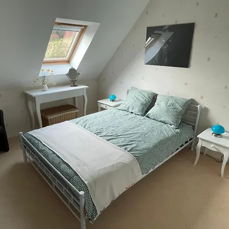 Maison Calme Et Cosy A Port-en-bessin Pres Du Golf Et De La 贝桑于潘港
