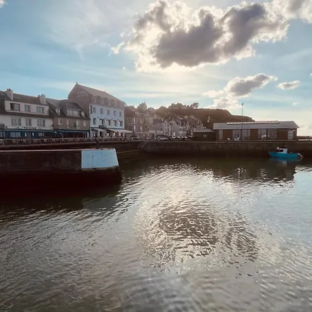 Maison Calme Et Cosy A Port-en-bessin Pres Du Golf Et De La Port-en-Bessin-Huppain