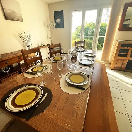 Maison Calme Et Cosy à Port-en-bessin Près Du Golf Et De La Port-en-Bessin-Huppain