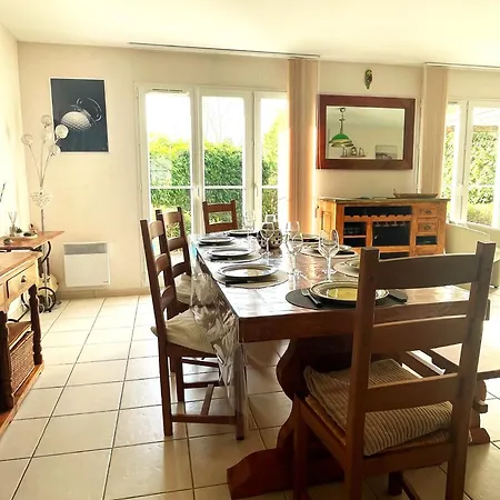 Maison Calme Et Cosy A Port-en-bessin Pres Du Golf Et De La 度假居 *