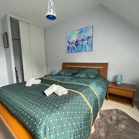 Maison Calme Et Cosy à Port-en-bessin Près Du Golf Et De La Port-en-Bessin-Huppain