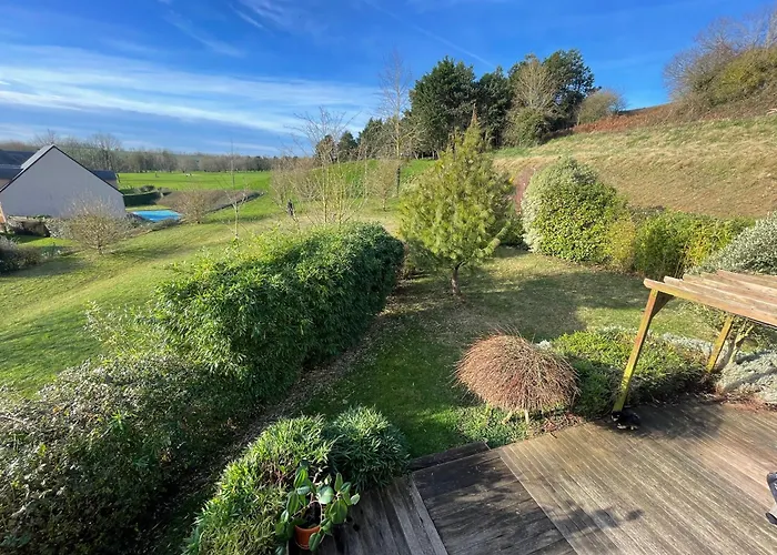 Maison Calme Et Cosy A Port-en-bessin Pres Du Golf Et De La