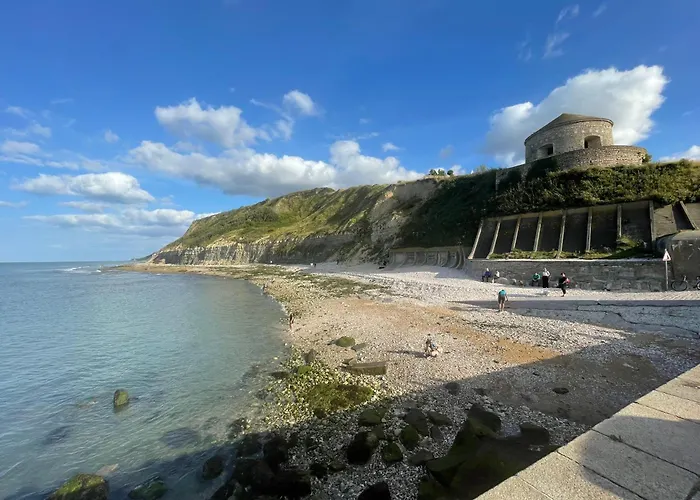 Maison Calme Et Cosy A Port-en-bessin Pres Du Golf Et De La * Port-en-Bessin-Huppain