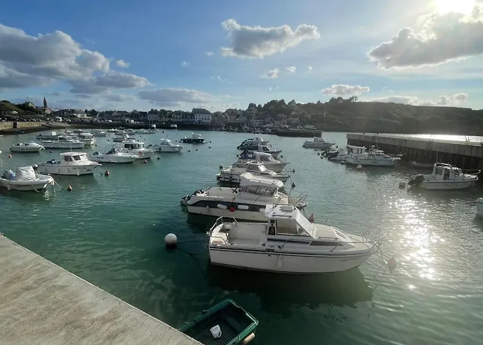 Maison Calme Et Cosy à Port-en-bessin Près Du Golf Et De La *