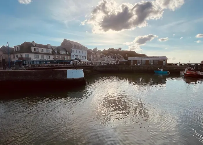 Maison Calme Et Cosy A Port-en-bessin Pres Du Golf Et De La Port-en-Bessin-Huppain