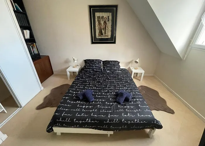 Maison Calme Et Cosy A Port-en-bessin Pres Du Golf Et De La